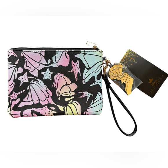 NWT Disney Princess Little Mermaid Women's Clutch Coin Pouch - Picture 4 of 8